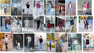 Top New Stylish Road Photoshoot Pose Boys  New Dslr Photoshoot Pose [upl. by Adalai]