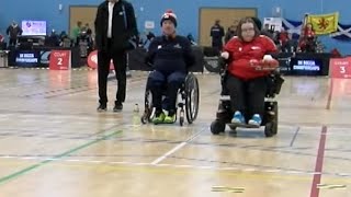 UK Boccia Championships 26112023 404 Penny Froude SportsAble vs 401 Stephen McGuire SDS BC4 [upl. by Alake]