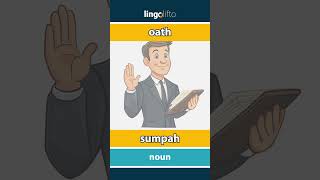 🇬🇧🇮🇩 oath  sumpah  vocabulary builder  learn English  ayo belajar bahasa Inggris [upl. by Maltz]