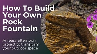 How To Build A Rock Fountain [upl. by Ojiram]