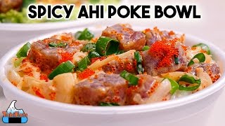 Spicy Ahi Poke Bowl RECIPE [upl. by Kal]