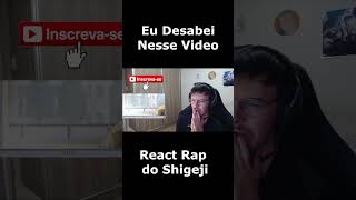 React Gyro Zé Pele  Shigeji Eu Desabei reaction rapgeek shorts jojo [upl. by Eile]