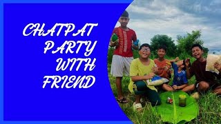 sathi haru sanga chatpat party garda k vayo testo 😱😱 [upl. by Portwin718]