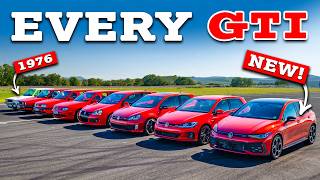 VW Golf GTI Generations DRAG RACE [upl. by Elda]