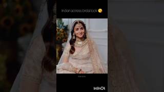 Indian actress vs pakistani actress bridal look 💞🫶✨ [upl. by Nerrat]