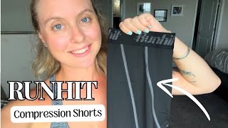 Review of Runhit Compression Shorts from Amazon [upl. by Millard]