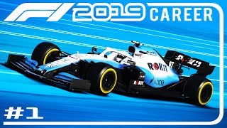 F1 2019 Career Mode  WILLIAMS ROAD TO GLORY  Australian GP Season 1 [upl. by Jocelyne]