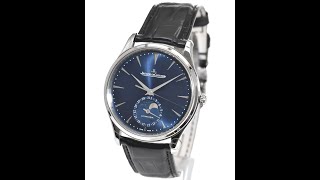 JaegerLeCoultre Master Ultra Thin Moon 39 FM16758 [upl. by Adihsaar]