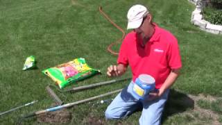 How to Plant Grass to Fix a Bare Spot [upl. by Uhej558]