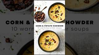 Corn and Potato Chowder with Tempeh Bacon [upl. by Annazor]