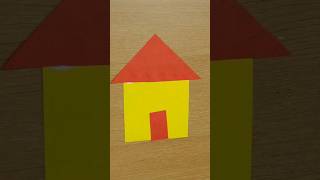 easy craft for toddlers shorts artandcraft shapes youtubeshorts [upl. by Depoliti3]