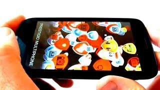 Prestigio Multiphone 5000 Duo  полный видео обзор [upl. by Nirre]