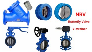 Butterfly Valve NRV And Ystrainer working and Installation process II NRV Butterfly kya hota Hai [upl. by Eselahs]