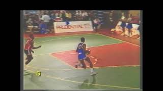 Deora Marsh Awesome Reverse Dunk 80s English Basketball Solent Stars 1986 [upl. by Attenehs383]