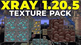 XRay 1205 Texture Pack  How To Download XRay in Minecraft 1205 [upl. by Parlin]