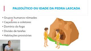 Aula de História  PréHistória Paleolítico Neolítico e Idade dos metais [upl. by Quinn113]