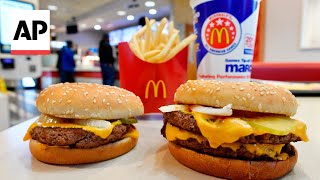 McDonalds Quarter Pounder linked to deadly E coli outbreak [upl. by Nirat]