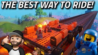 How To Make The BEST RAILWAY CAR In LEGO Fortnite [upl. by Assenad]