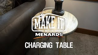 Charging Table  Make It With Menards [upl. by Adnanref]