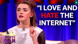 Maisie Williams Has To Keep Many Secrets  Full Interview  Alan Carr Chatty Man [upl. by Ellswerth]