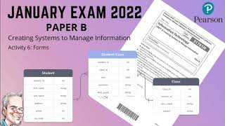 NEW  BTEC Level 3 Database 2022 Exam  Part B  Forms Walk through [upl. by Maurey]