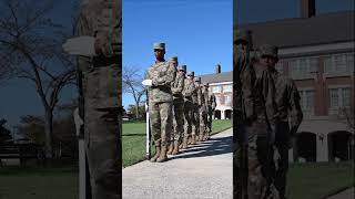 US Space Force Honor Guard Practicing for the 60th Presidential Inauguration [upl. by Einhpets]