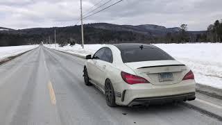 Cla 45 amg Launch Control [upl. by Ennailuj889]