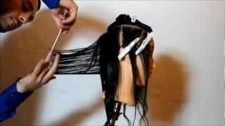 Tutorial taglio capelli donna  Taglio lungo strati progressiviVolumi curvilinei  Parte 2 [upl. by Ahtabat]