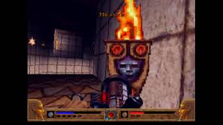 A bit of POWERSLAVEExhumed PS1 Gameplay [upl. by Laud223]