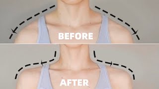 Get Beautiful Neck and Shoulders in 14 DAYS  Fix Posture and Relieve Pain [upl. by Akcira]