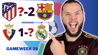 Laliga Gameweek 29 Predictions amp Betting Tips  Atletico Madrid vs Barcelona [upl. by Haorbed]