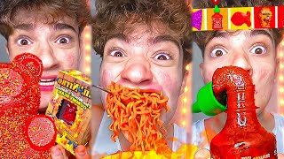 Extreme Spicy Food Tiktok Compilation 3  MoreSpizee [upl. by Ella]