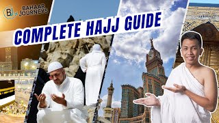 Complete Hajj Guide  HAJJ STEP BY STEP  HAJJ KA TAREEQA  HOW TO PERFORM HAJJ  URDUHINDI [upl. by Atiuqahs298]