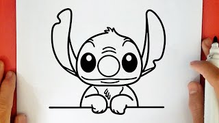 COMO DESENHAR O STITCH [upl. by Dympha]