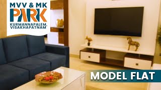 2BHK Model Flat Tour  MVV amp MK Park Kurmannapalem [upl. by Amri]