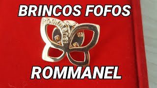 BRINCOS CLÁSSICOS ROMMANEL Eide Oliveira VEJA DESCRIÇÃO [upl. by Cyndie709]