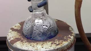 Distillation separation of acetone and water through fractional and simple distillation [upl. by Siuqram]