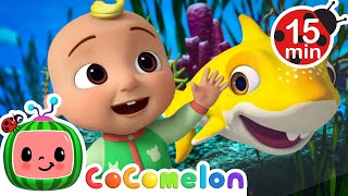 Baby Shark Sing Song🦈  CoComelon Animal Time  Animals for Kids [upl. by Assyl365]