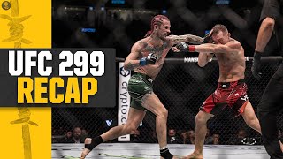 Sean OMalley RETAINS Bantamweight title via UNANIMOUS DECISION  UFC 299 Recap  CBS Sports [upl. by Dode]