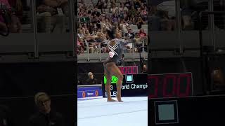 simone biles slow motion floor exercise shots viral youtubeshorts [upl. by Ahtamas]