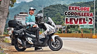 Cordillera Adventure Tour Level 2 Part 1 Talavera to Baguio  FKM Venture ADV150 Ultimate [upl. by Relyhs]