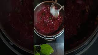 Easy and tasty Beetroot palyabeetroot recipessides for chapatibeetroot palya in kannada shorts [upl. by Isador]