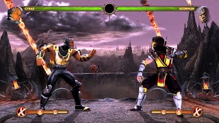 Mortal Kombat 9  Human Cyrax  Expert Ladder  Gameplay 1080p  60ᶠᵖˢ ✔ [upl. by Irreg]