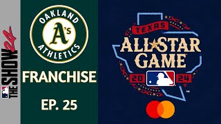 2024 MLB ALLSTAR GAME LIVESTREAM MLB The Show 24 Athletics Franchise Ep 25 [upl. by Nairbo152]