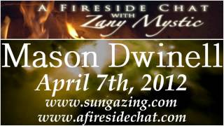 Mason Dwinell on A Fireside Chat  Sungazing  April 7th 2012 [upl. by Aisat467]