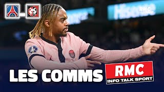 PSG 31 Rennes  Les comms’ RMC de la victoire parisienne à 4 jours du choc contre Arsenal [upl. by Orual626]