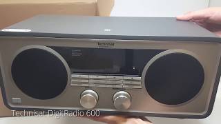 Technisat Digitradio 600 kicsomagolása unboxing [upl. by Oinotnas]