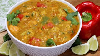 Red Lentil Curry with Vegetables [upl. by Rochus]