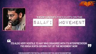 ExSalafi Yasir Qadhi talks about Salafies amp Wahabies [upl. by Yztim]