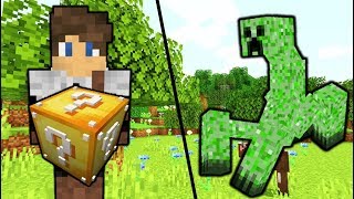 ÉLJ TÚL CSAK LUCKY BLOCKOT HASZNÁLVA MINECRAFT KIHÍVÁS [upl. by Ronoel13]